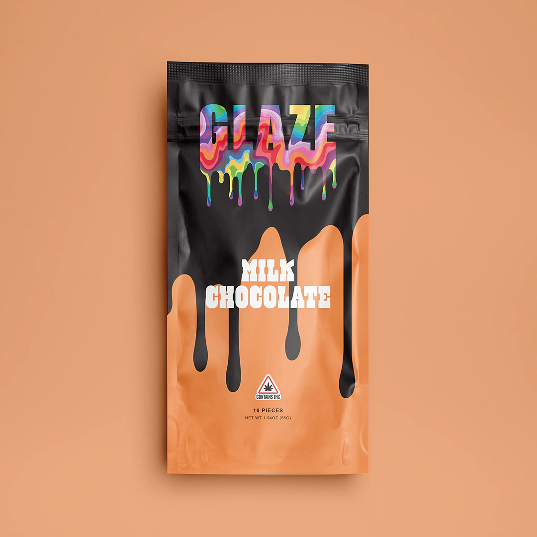 Glaze - Glaze | Milk Chocolate Bar | 100mg Main Image