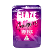Glaze | Twin Pack Grape + Strawberry | 100mg | Gummies