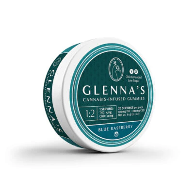 Glenna's - Glenna's - Blue Raspberry- 20pack-100 mg Main Image