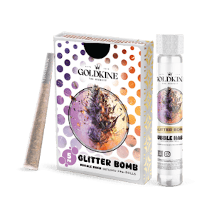 GOLDKINE - Goldkine - Glitter Bomb 1g Bubble Hash Infused Preroll