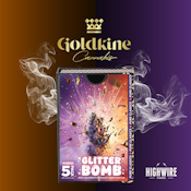 Goldkine Glitter Bomb Preroll Pack 2.5g (5x.5g)