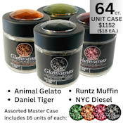 Glitz 3.5 g Assorted Case 64 Ct | Animal Gelato | Runtz Muffin | NYC Diesel | Daniel Tiger