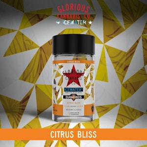 GLORIOUS CANNABIS - Glorious - Citrus Bliss .5G DIAMOND Bubble Hash Pre-Roll (3 Pack)