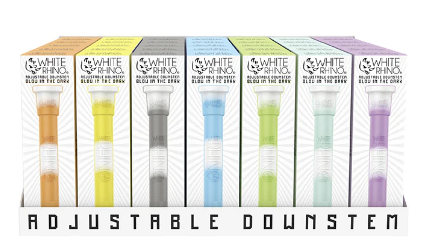 White Rhino - White Rhino | Downstems | Glow In The Dark Main Image