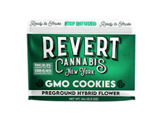 Revert- GMO Cookies- 14G Kief-Infused Ground Flower