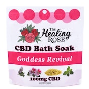 Goddess Revival Bath Soak - 100mg CBD - Healing Rose