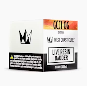 West Coast Cure - Badder - Sativa - Goji OG - (1g)