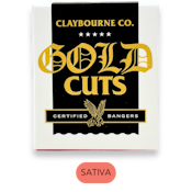 Claybourne - Gold Cuts - Lemon Drop Top  - Flower - 3.5g