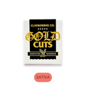 Claybourne - Gold Cuts - Lemon Drop Top  - Flower - 3.5g