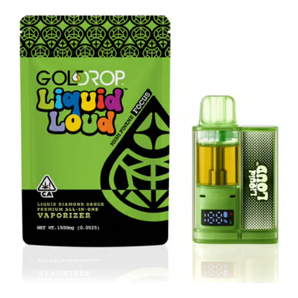 GoldDrop - Gold Drop | Crostada | Liquid Diamonds Sauce All-In-One Vape | 1.5g Main Image