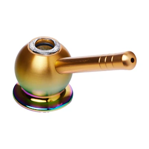 CHEECH GLASS - GOLD METAL BUBBLER - CHEECH GLASS