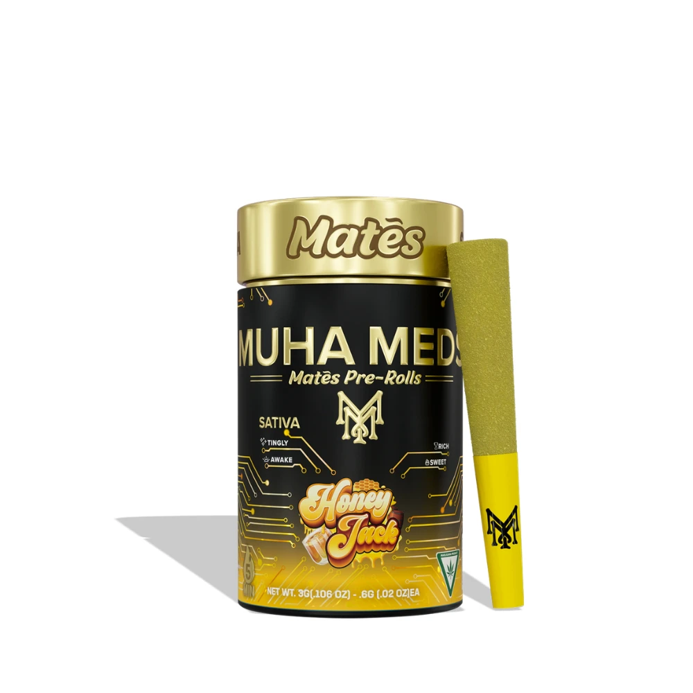 Muha Meds - Muha Meds Honey Jack (S) Infused Preroll 5pk 3g Main Image