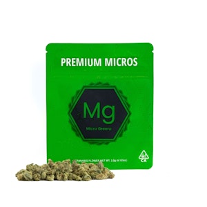 Micro Greenz - Micro Greenz Lime Sorbet x Nimbus (S) Smalls Flower 3.5g