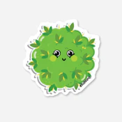 Kush Kards Cute Bud Kush Sticker