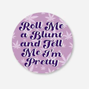KushKards Roll Me A Blunt Sticker