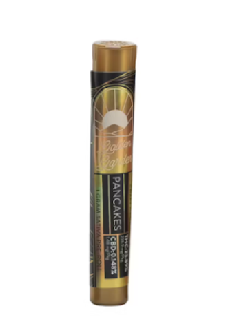 Golden Garden - Pancakes -Sativa- Craft Cannabis 1g Pre-Roll | Golden Gardens    -z7 FRONT