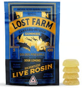 Lost Farm - Lost Farm - Golden Pineapple 200mg Gummies