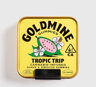 Goldmine Gummies - Goldmine 100mg Guava & HIbiscus Gummies 10pk