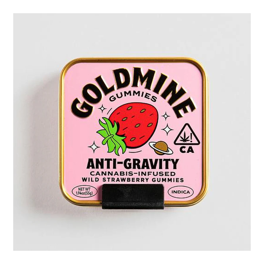Goldmine Gummies | Anti-Gravity Wild Strawberry | 100mg