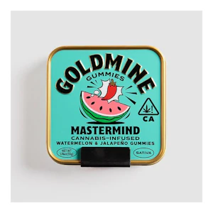 Goldmine Gummies | Mastermind Watermelon & Jalapeño Tin | 100mg