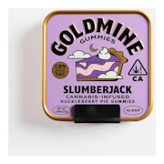 Goldmine Gummies | Slumberjack Huckleberry Pie | 100mg