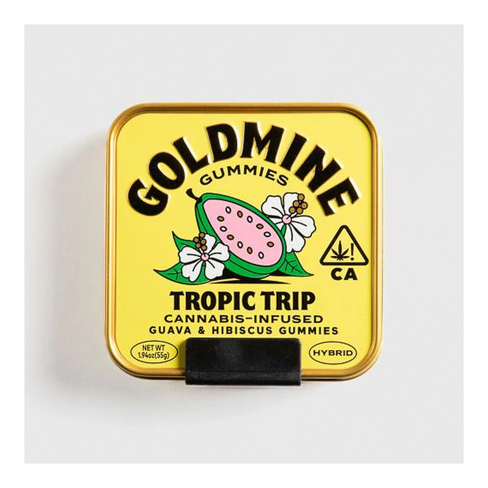 GOLDMINE - Goldmine Gummies | Tropic Trip Guava & Hibiscus | 100mg Main Image
