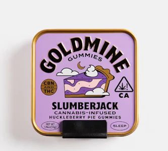 Goldmine Gummies - Goldmine 120mg CBN Huckleberry Pie Gummies 10pk
