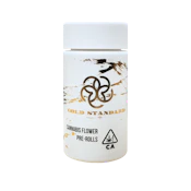 Gold Standard - .5g Pre Roll 5 Pack (Biscotti x Sherbet-Indica)