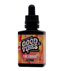 Good Vibes - Pink Lemonade Syrup - 1000mg - GDF