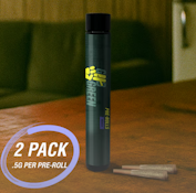 Indica Blend 2pk Pre-Rolls - 1g