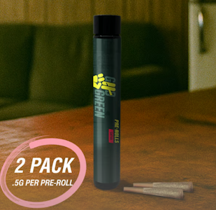 GOOD GREEN - Sativa Blend 2pk Pre-Rolls - 1g