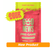 Pre-Game Sour Watermelon THC/THCV 10pk Gummies - 100mg