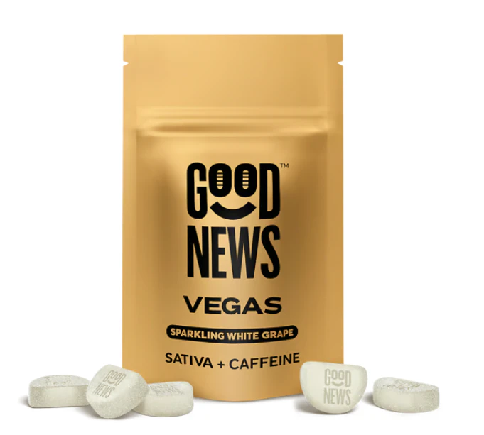 Good News - Vegas Sparkling White Grape Gummy 10pk - 100mg Main Image