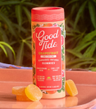 Grapefruit -Sativa- 1:1:1 THC:CBD:CBC Rosin Gummies | 100mg | Good Tide       -f8 back