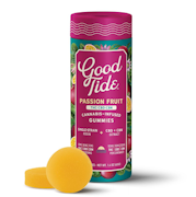 Good Tide Rosin Gummies Passion Fruit CBD:CBN 1:1