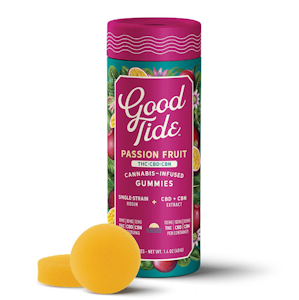 GOOD TIDE - Good Tide Rosin Gummies Passion Fruit CBD:CBN 1:1
