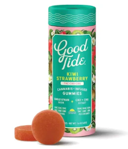 Good Tide - Good Tide Rosin Gummies Kiwi Strawberry CBD:CBG 1:1