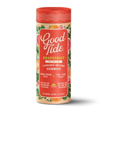 GOOD TIDE - Good Tide Rosin Gummies Grapefruit CBC:CBG 1:1