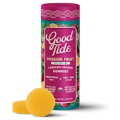 Good Tide - 1:1:1 THC/CBD/CBN Gummies (Passion Fruit-Indica)