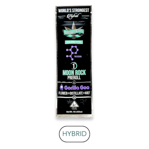 PRESIDENTIAL - Presidential - Moonrock Preroll - Gorilla Goo H - Infused Preroll - 1.0g