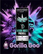 Gorilla Goo (H) 1pk x 1g - Moonrock Infused Joint - Preroll - Presidential
