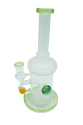 Got Vape | 9" Water Pipe | Honey Comb Perc | Slime Green