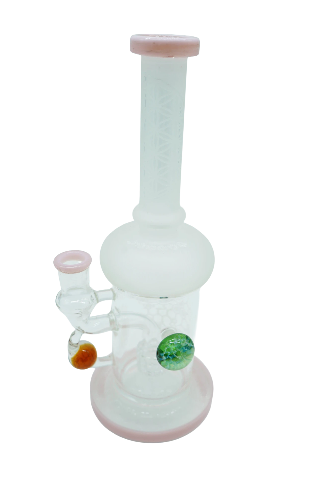 Got Vape - Got Vape | 9" Water Pipe | Honey Comb Perc | Pink Main Image