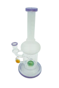Got Vape | 9" Water Pipe | Honey Comb Perc | Milky Purple