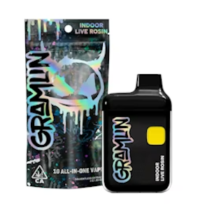 GRAMLIN - Gramlin | Terp Town | Live Rosin All-In-One Vape | 1g