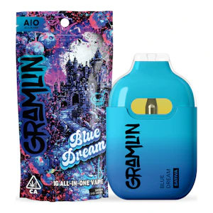 Gramlin | Blue Dream | All-In-One Vape | 1g