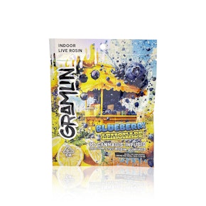GRAMLIN - Edible - Blueberry Lemonade - Live Rosin Gummies - 100MG