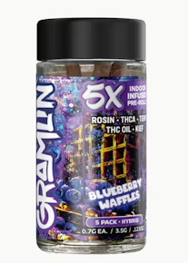 Blueberry Waffles Infused 5 pack