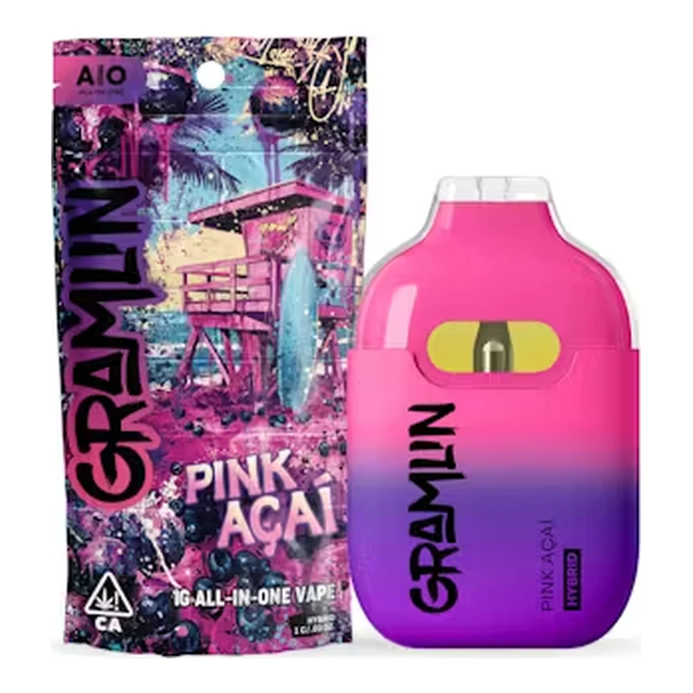 Gramlin - Gramlin | Pink Acai | All-In-One Vape | 1g Main Image