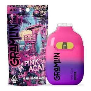 Gramlin | Pink Acai | All-In-One Vape | 1g